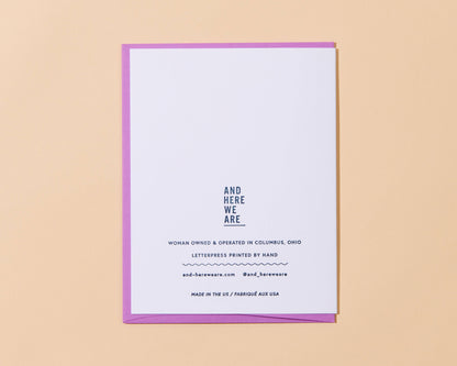 Baby on Board Card