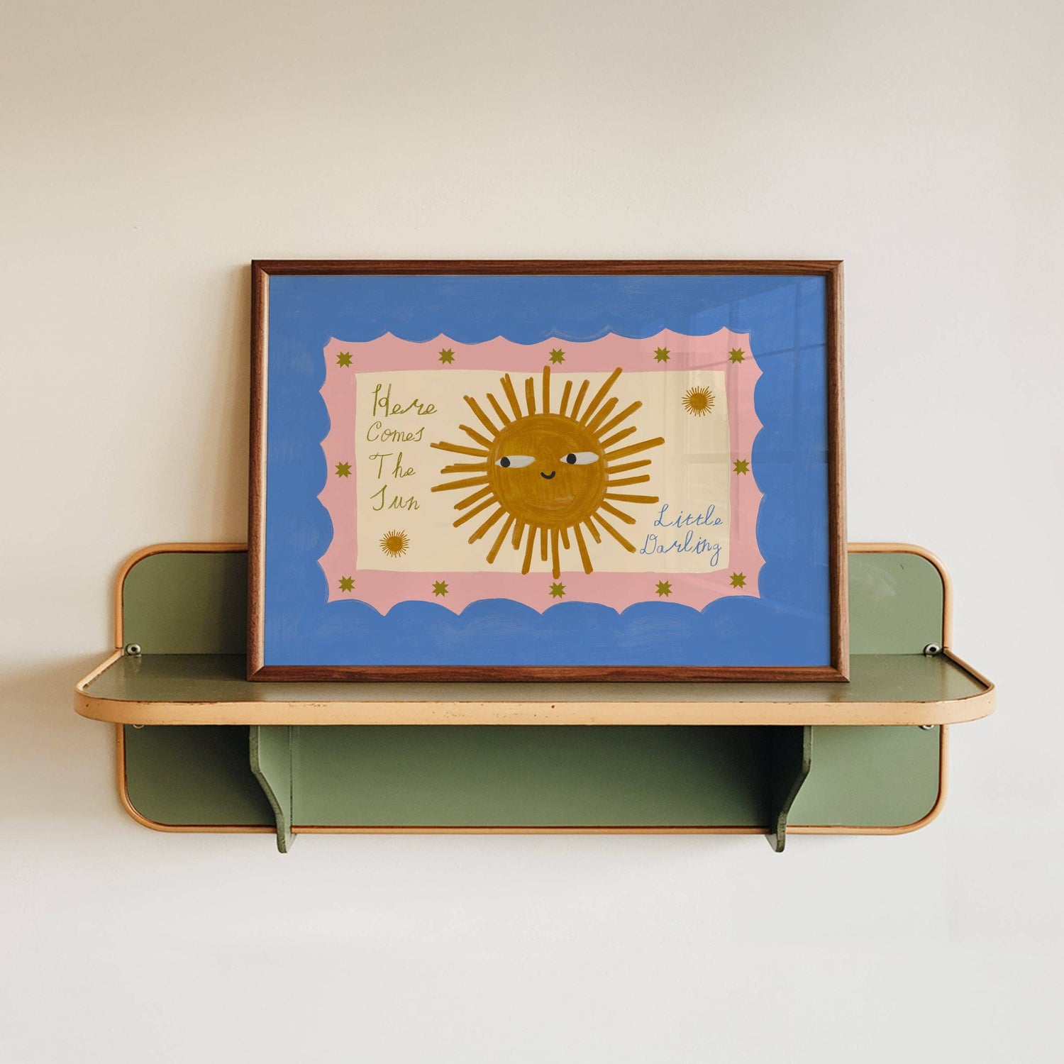 Here Comes The Sun Little Darling Print