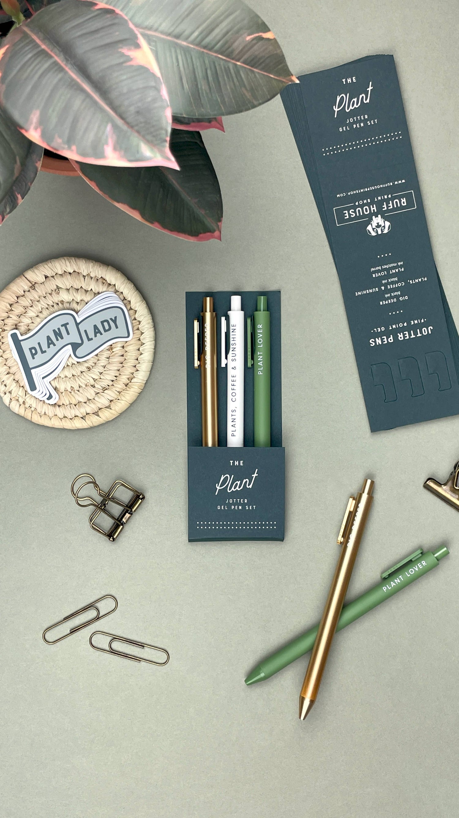 Plant Jotter Gel Pen