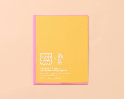 Already Obsessed Baby Card