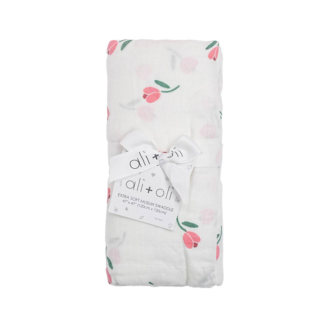 Tulip Bamboo Muslin Swaddle Blanket