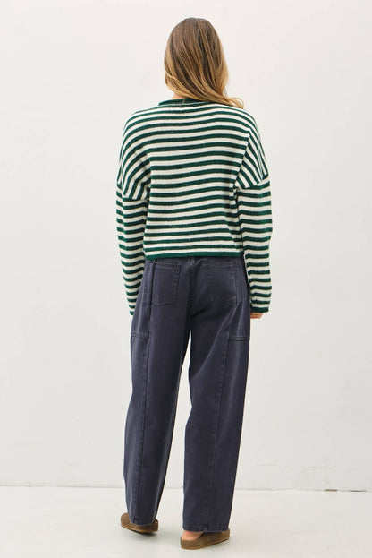Piper Striped Cardigan
