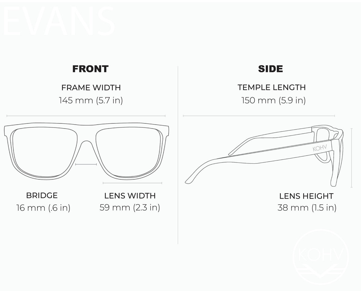 Evans Midnight Fade Sunnies