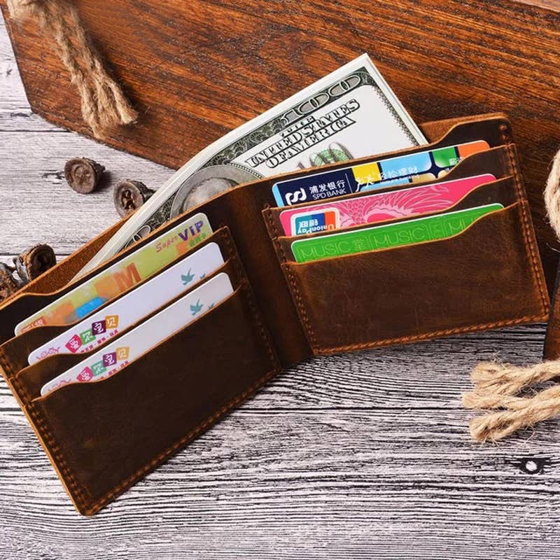 Leather Bifold Wallet