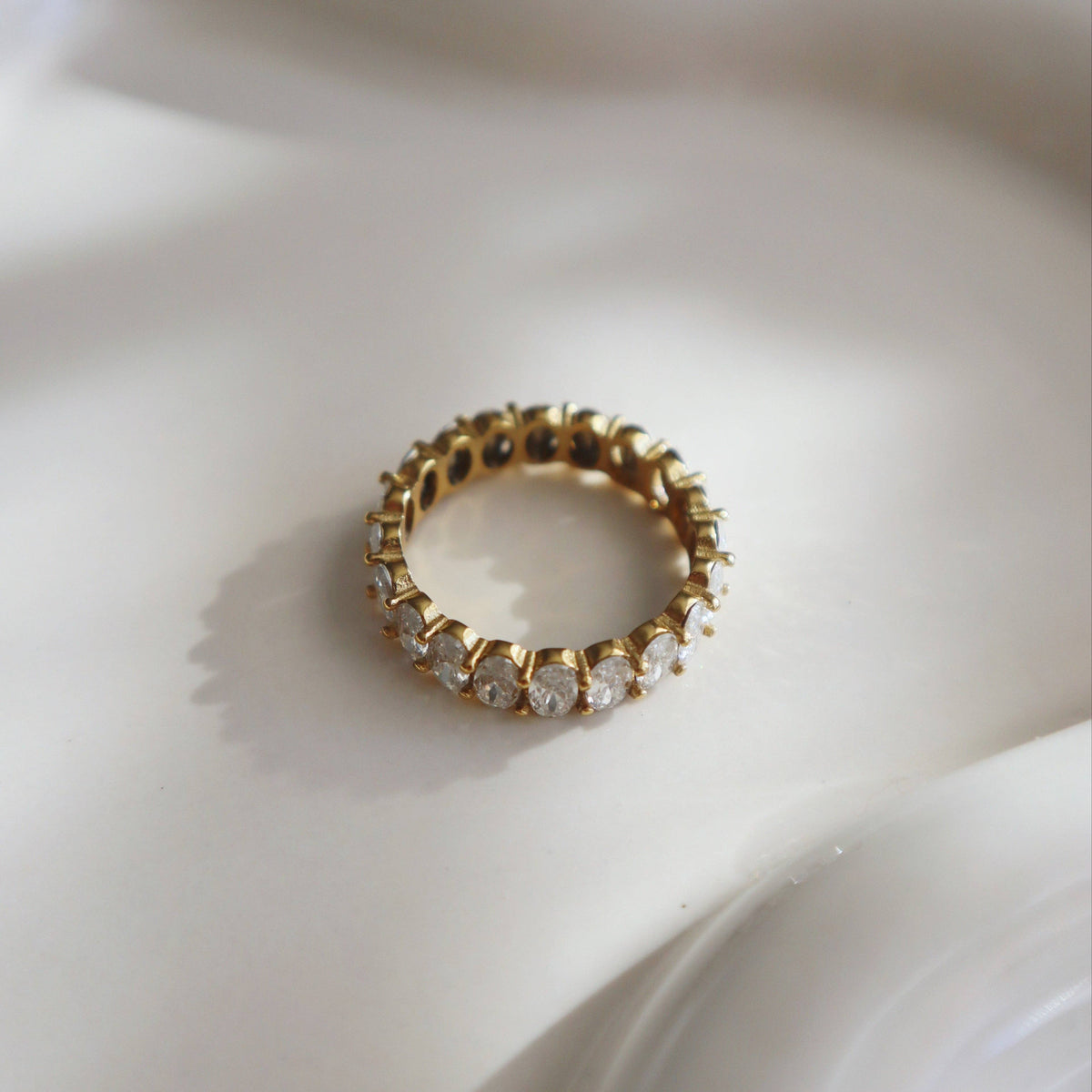 Oval Eternity Ring