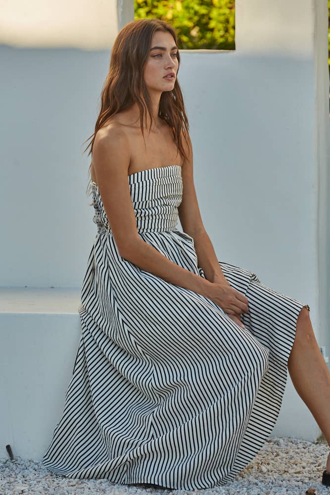 The Sweetheart Stripe Maxi
