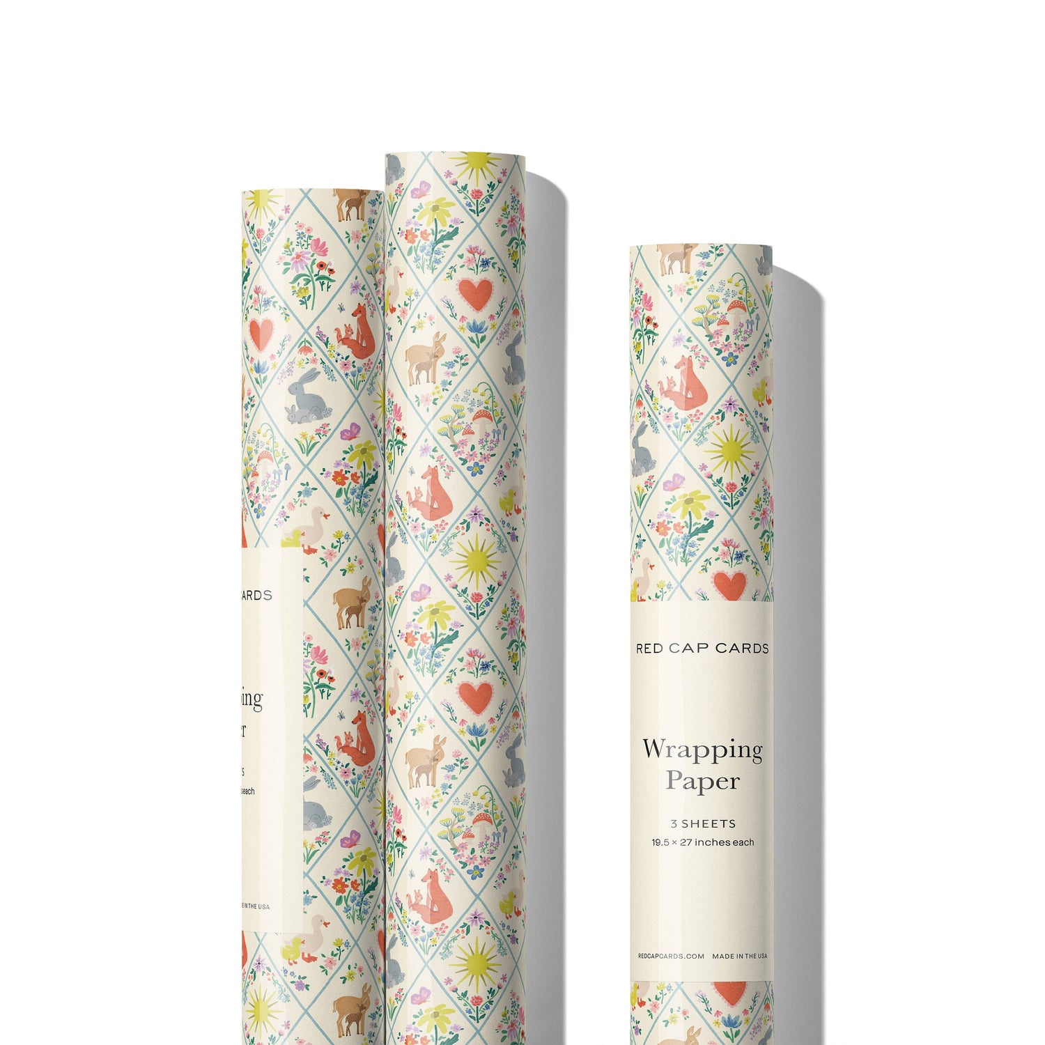 Woodland Critters Wrapping Paper