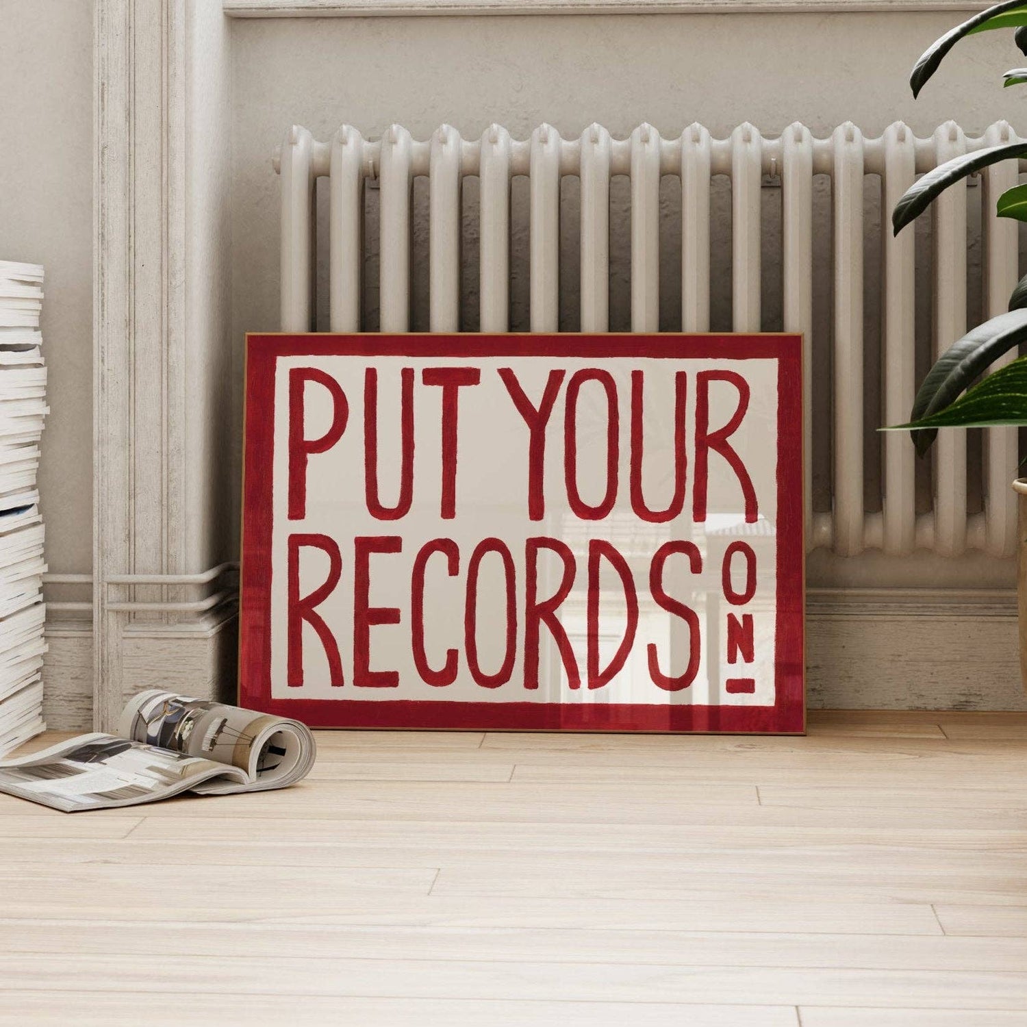 Put Your Records On Print