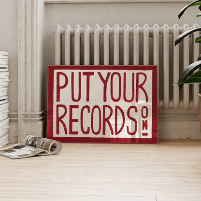 Put Your Records On Print