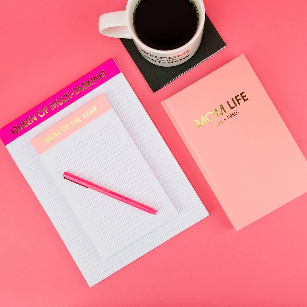 Mom Of The Year Notepad