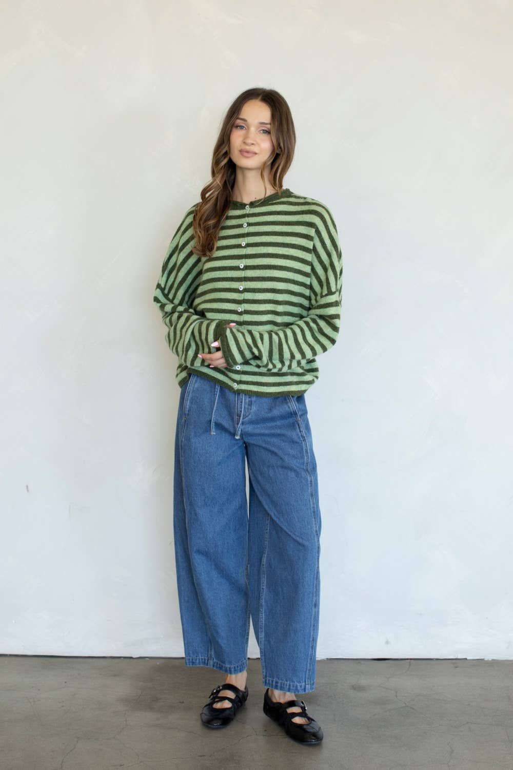 Piper Striped Cardigan