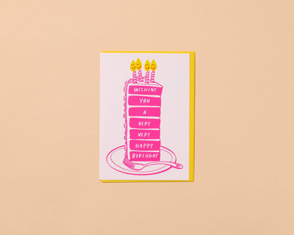 Very Happy Birthday Card