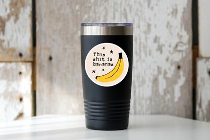 This Shit is Bananas Sticker