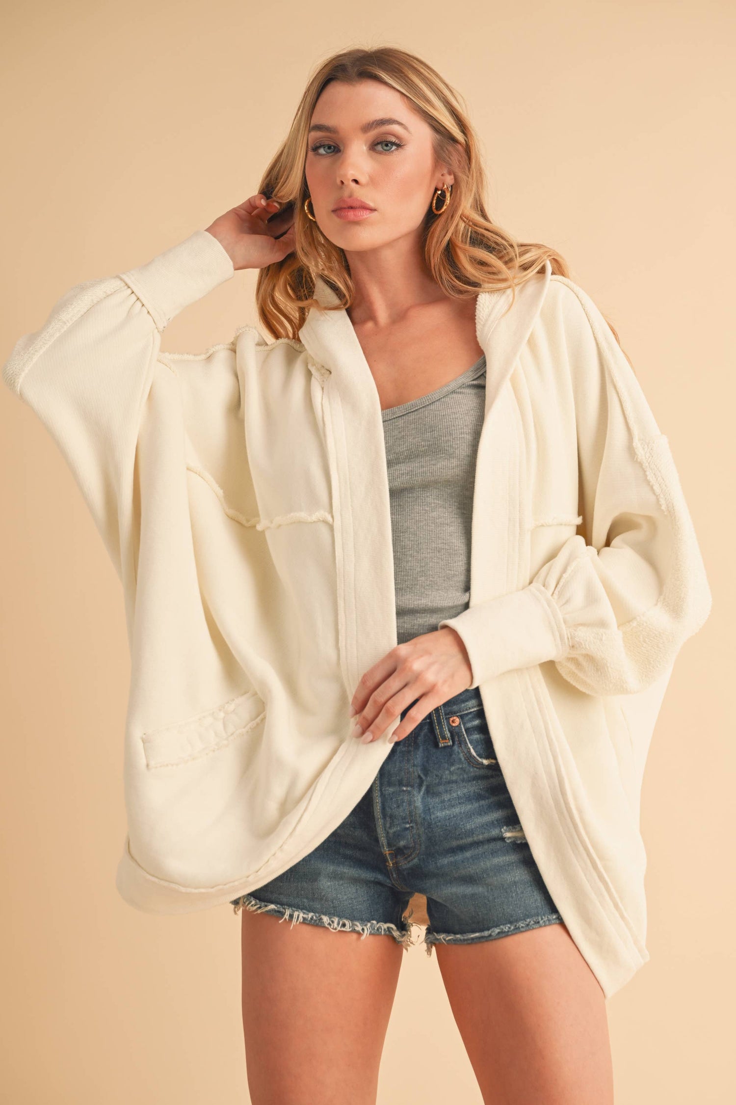 Grace Hooded Cardi