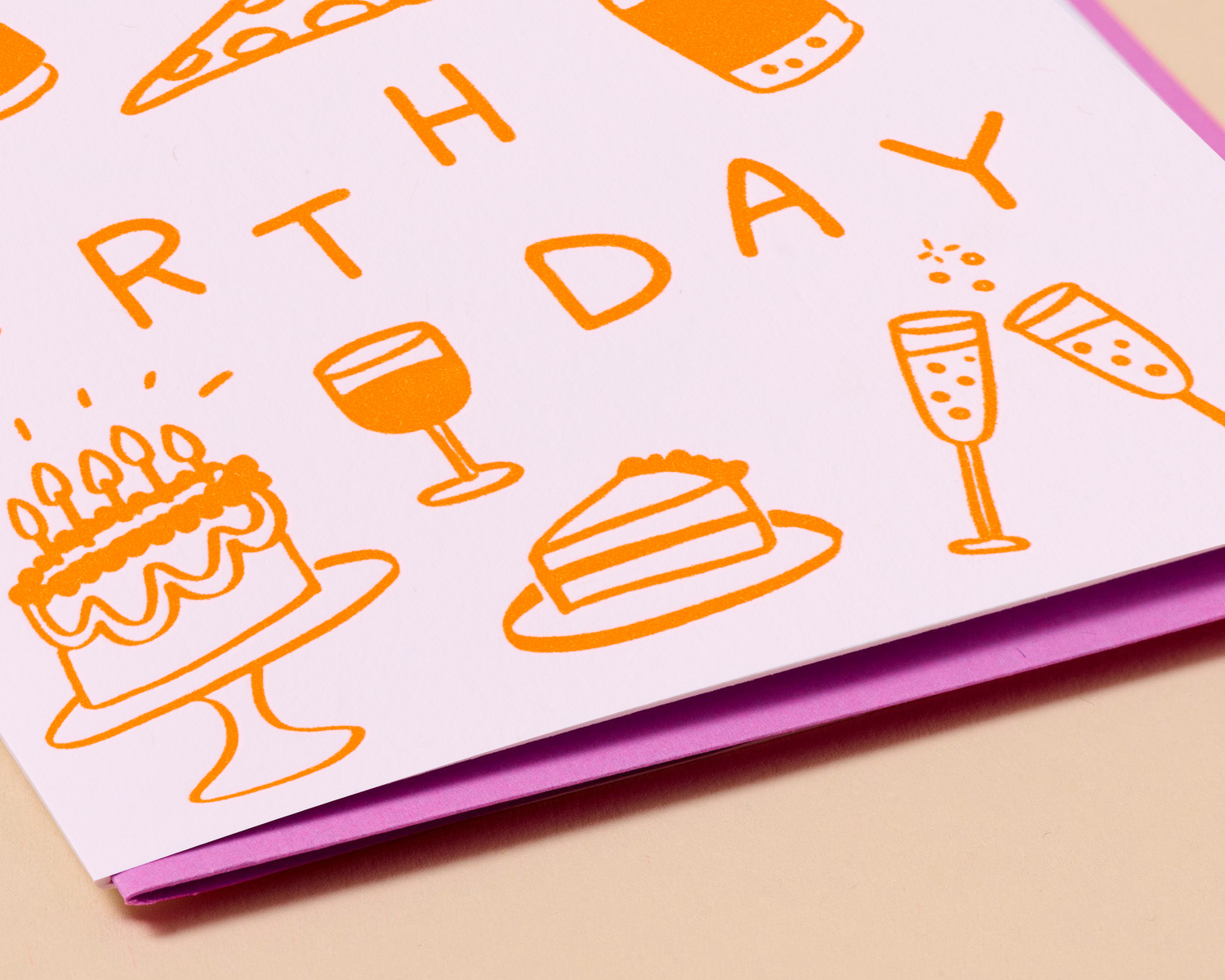 Happy Birthday Icons Card