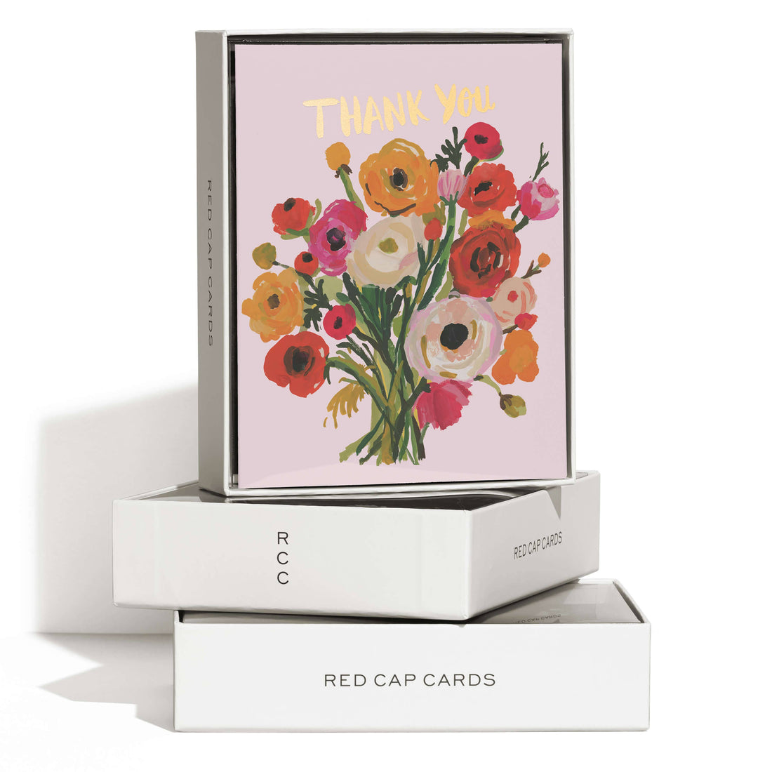 Ranunculus Thank You Greeting Card
