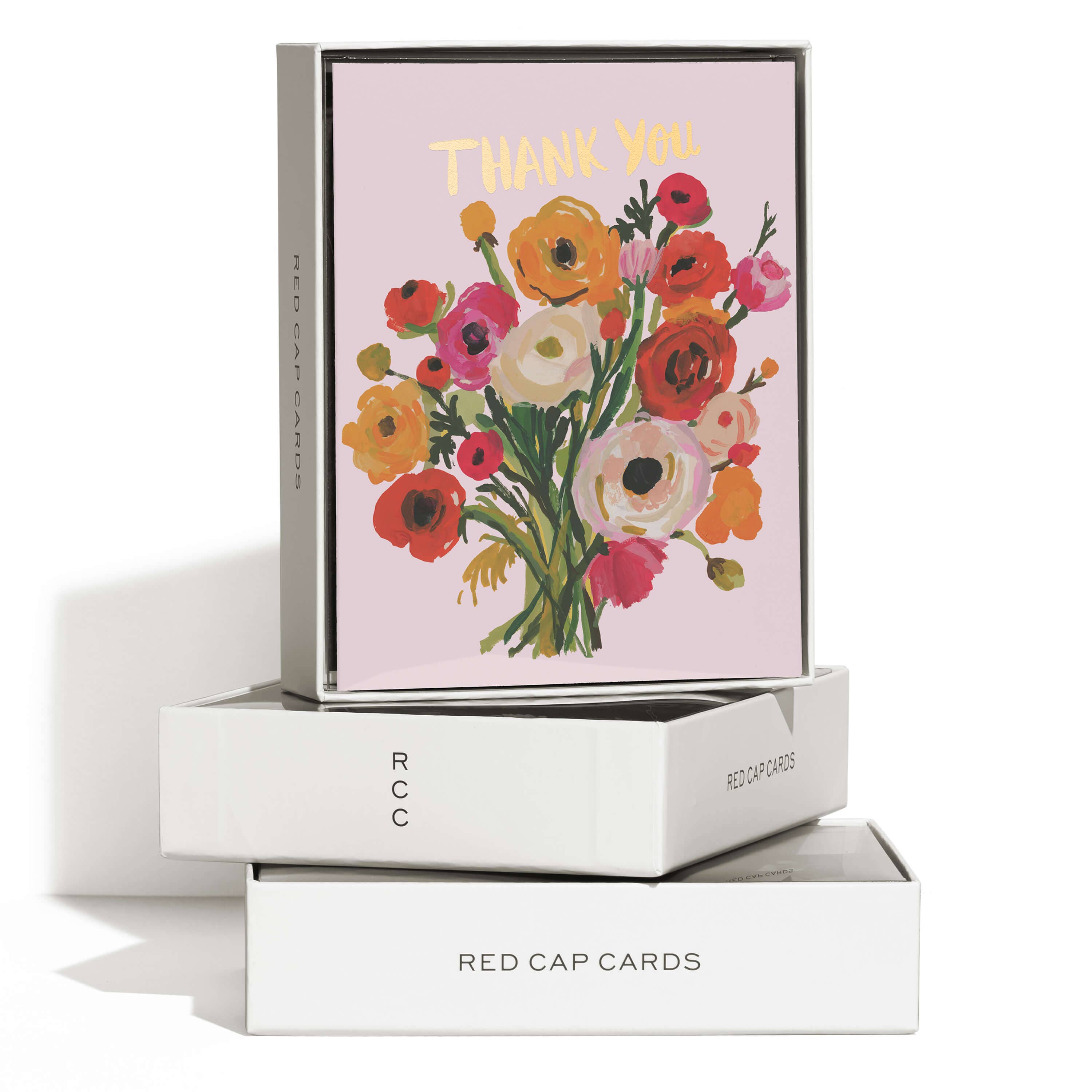 Ranunculus Thank You Greeting Card