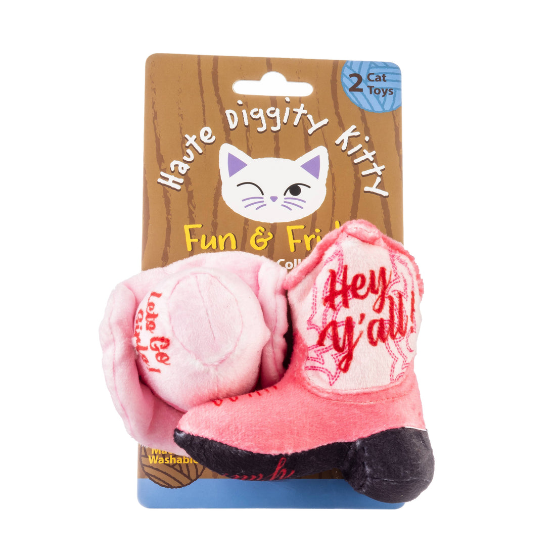 Kitty Cowgirl Western Catnip Cat Toy