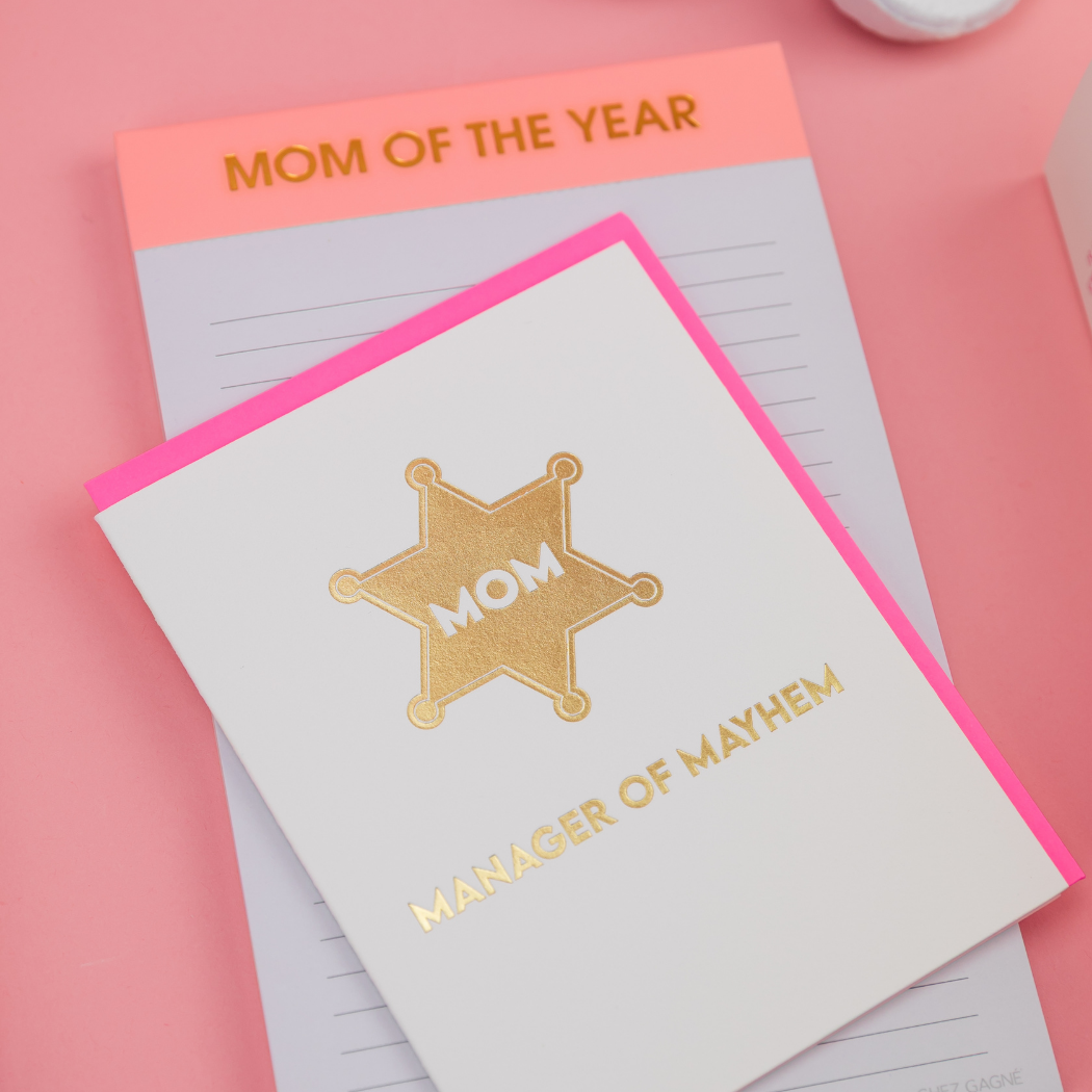 Mom Of The Year Notepad