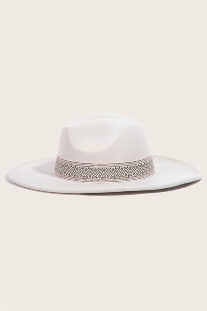 White Western Hat