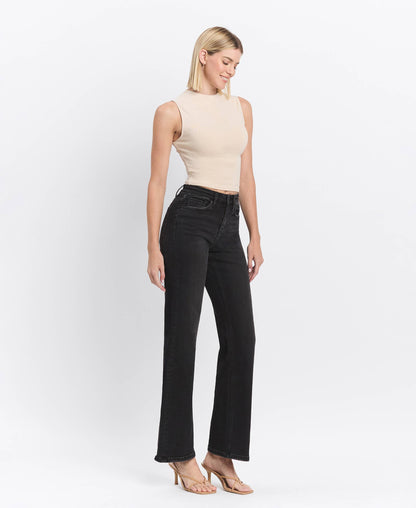 Rae Black Loose Fit Jeans