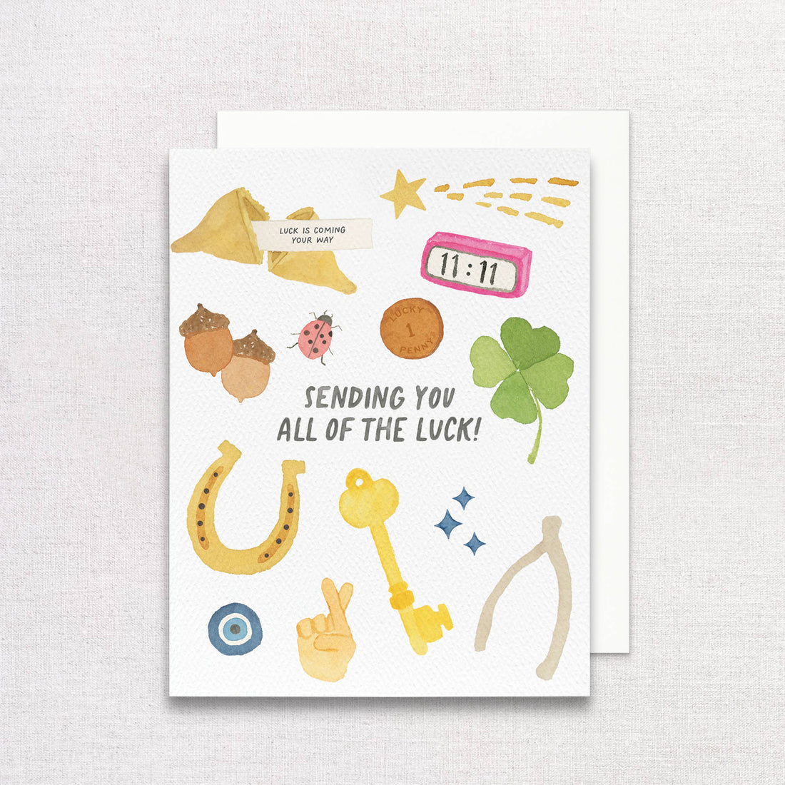Sending You All of The Luck Card