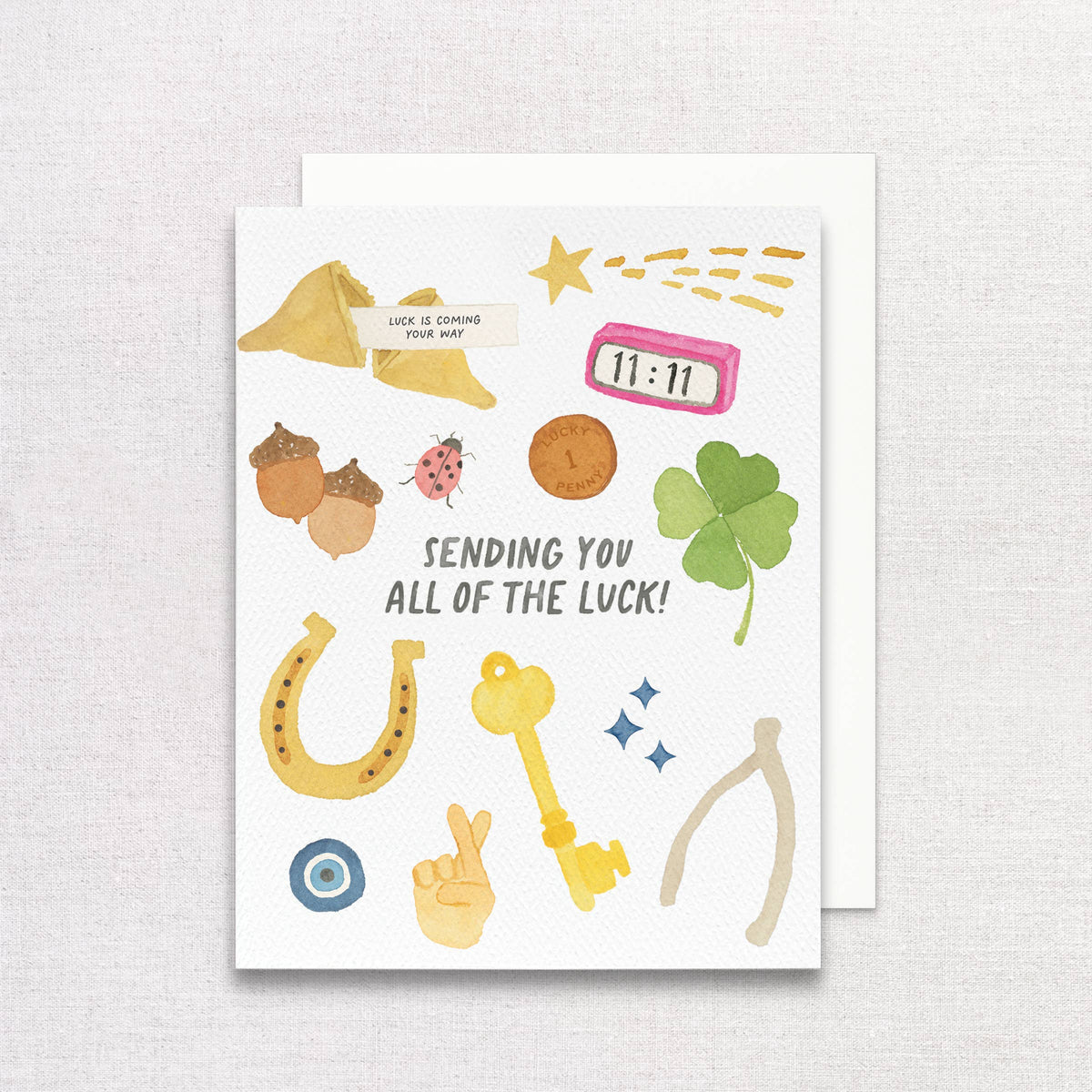 Sending You All of The Luck Card