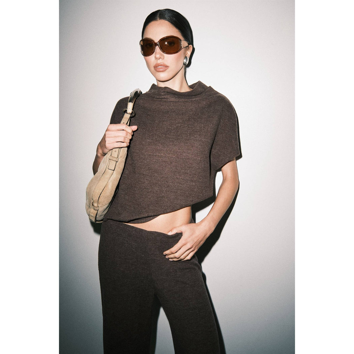 Lila Funnel Neck Top