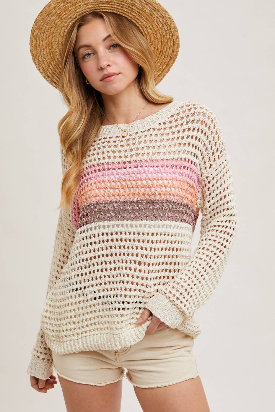 Sunset Crochet Sweater