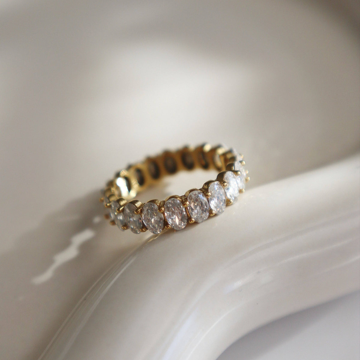 Oval Eternity Ring
