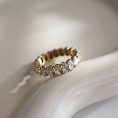 Oval Eternity Ring