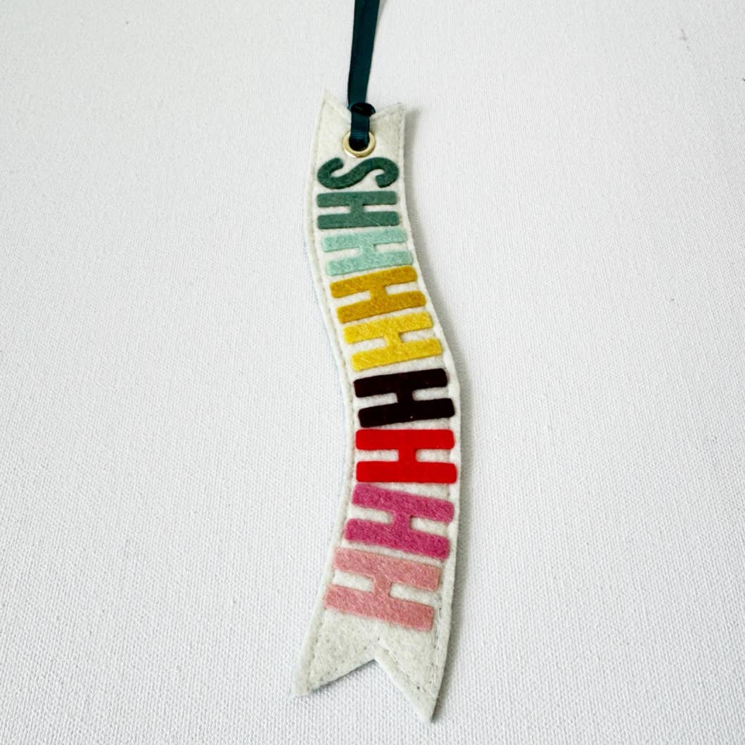 Shhhh… Felt Bookmark