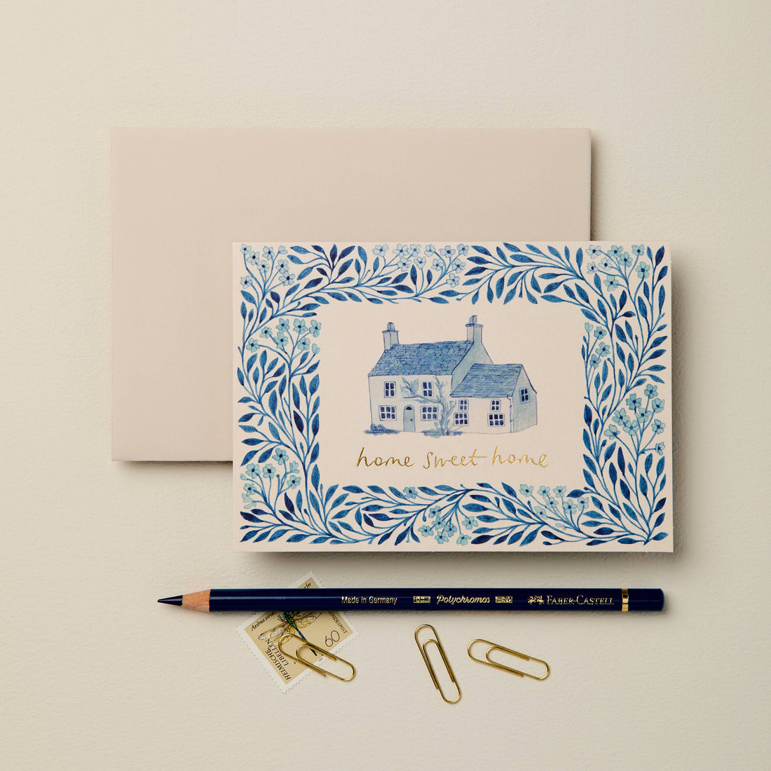The Heritage Flora Home Card