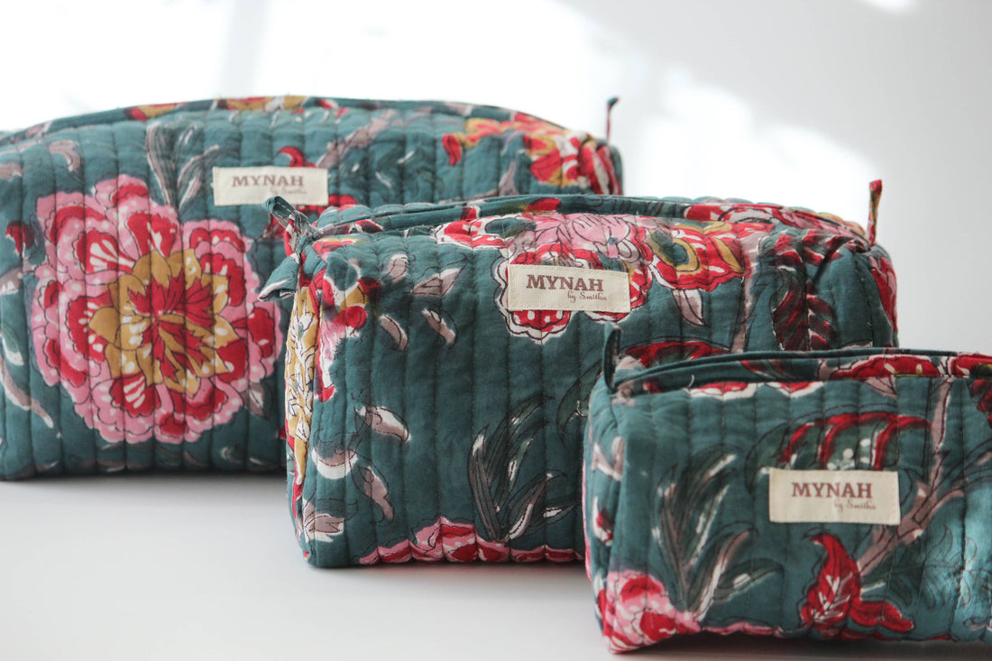 Emerald Garden Travel Pouch