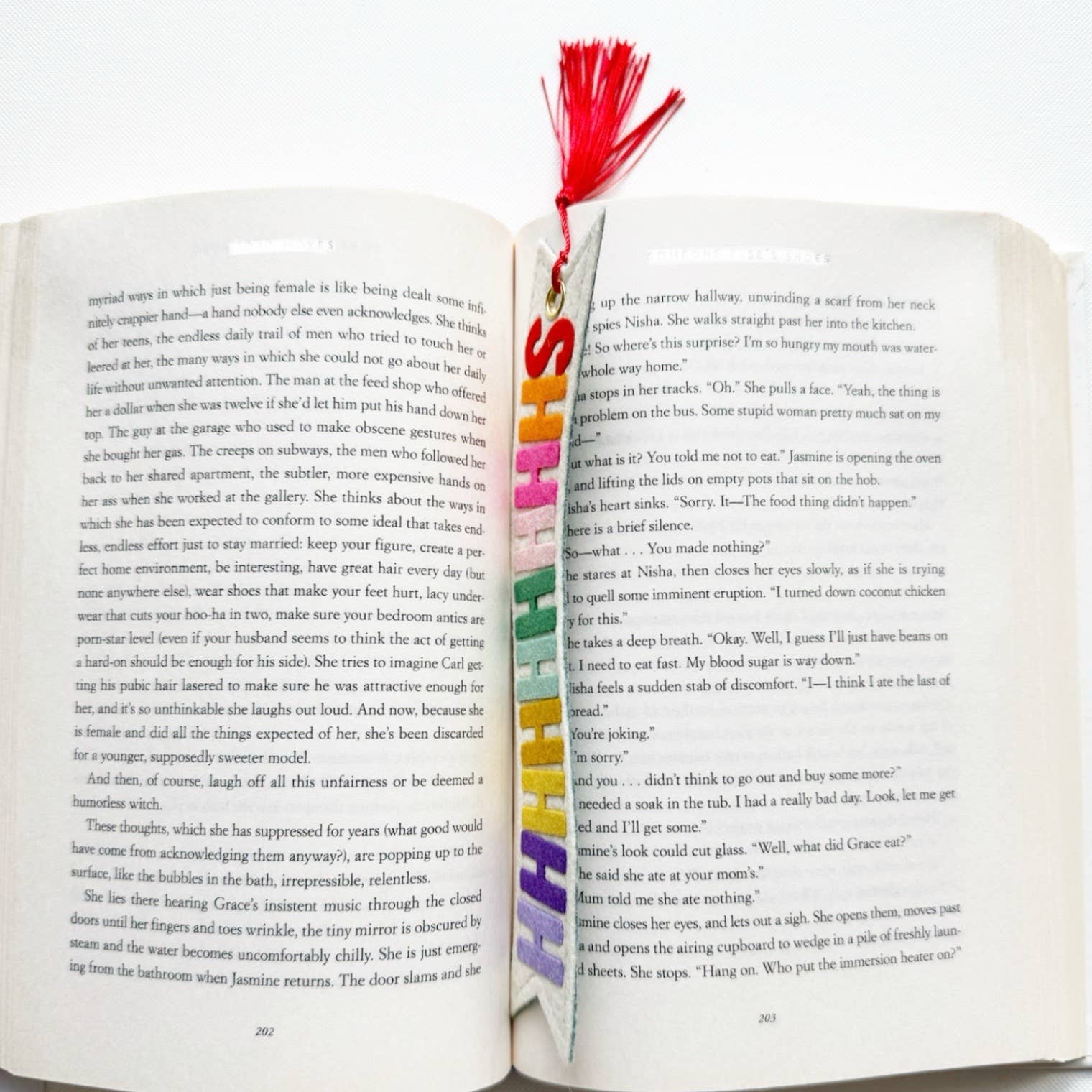 Shh… Rainbow Bookmark