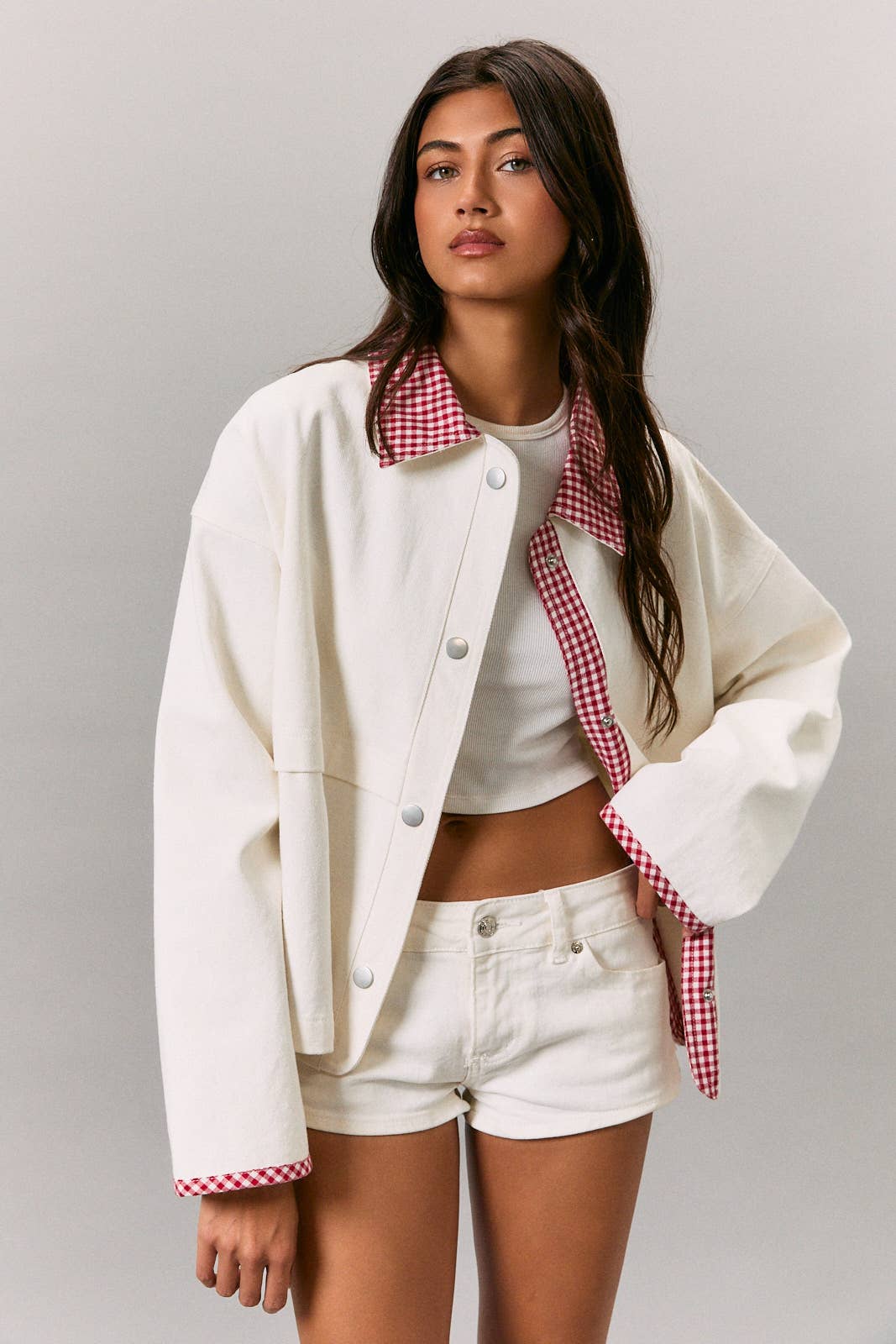 Gingham Picnic Jacket