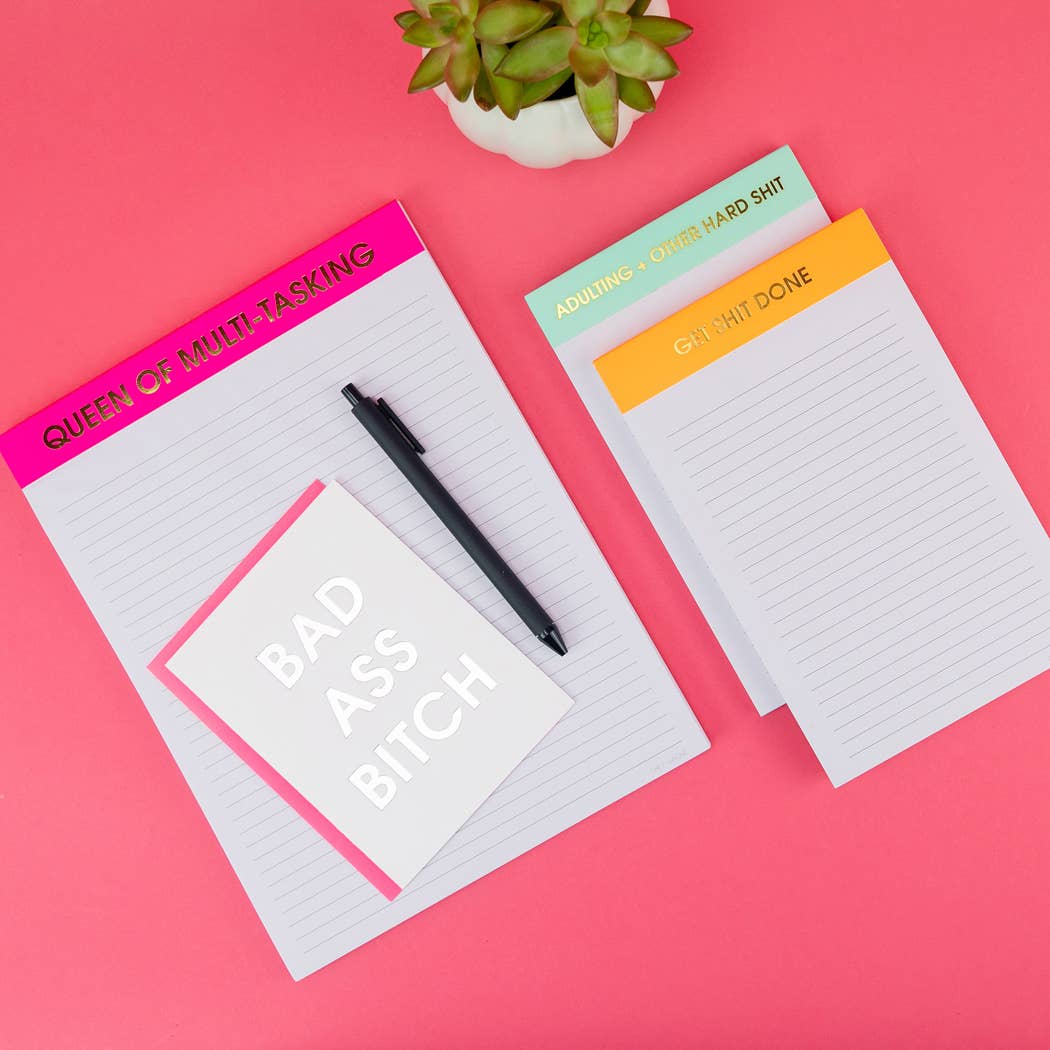 Adulting + Other Hard Shit Notepad