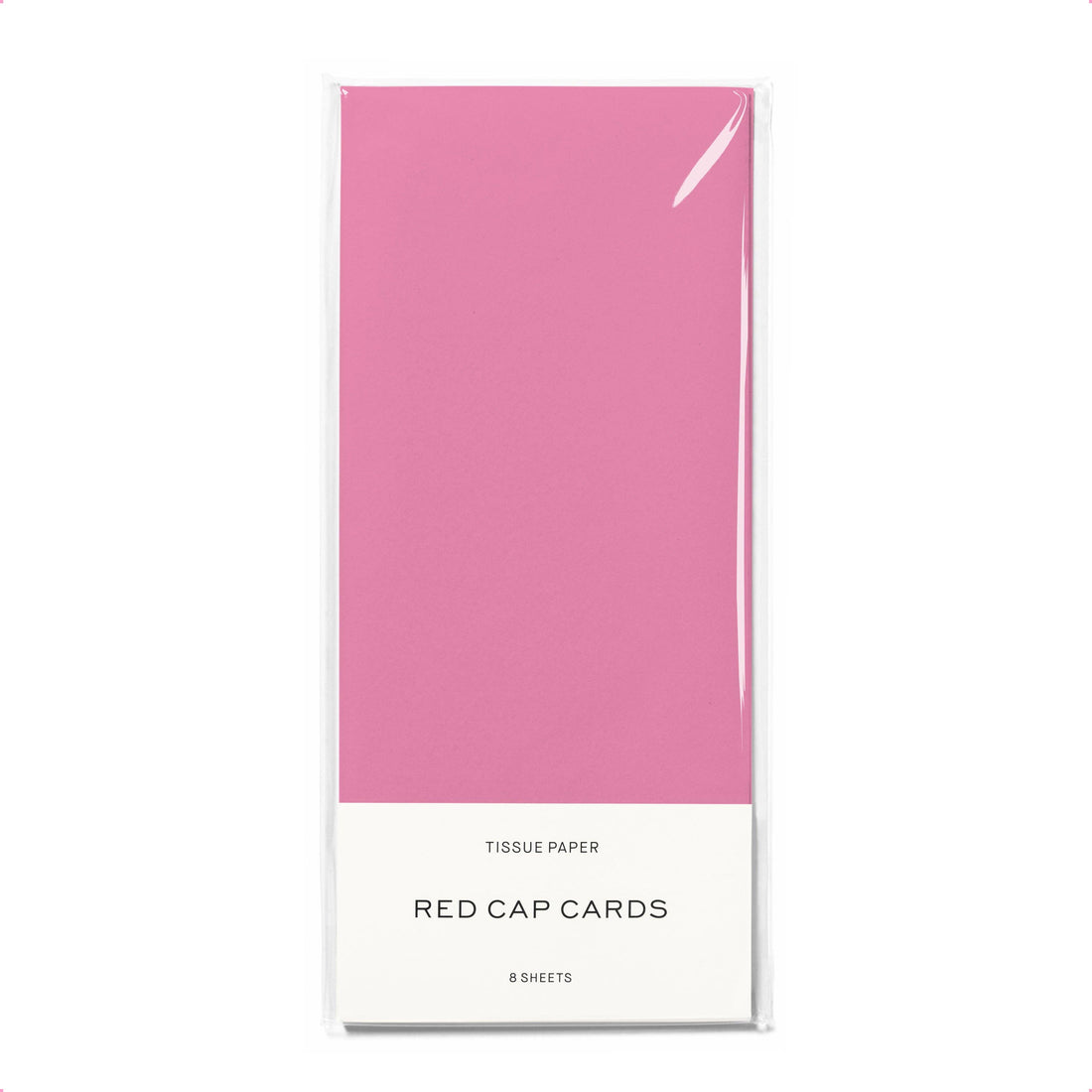 Pink tissue paper