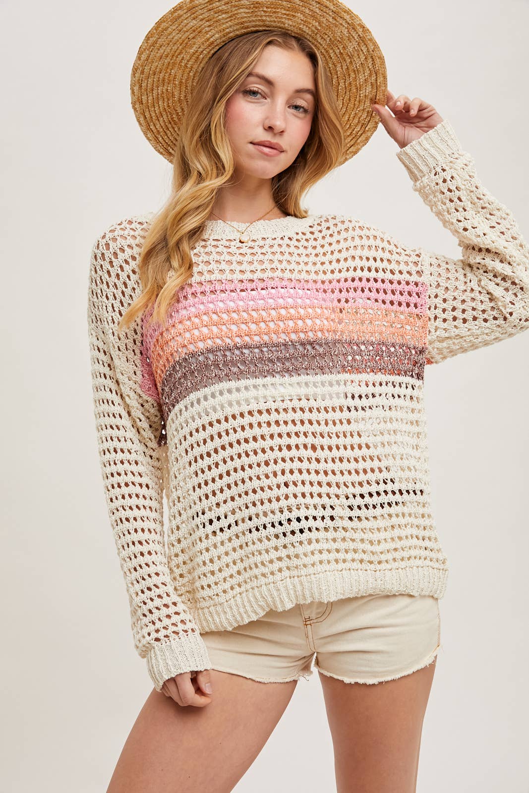 Sunset Crochet Sweater