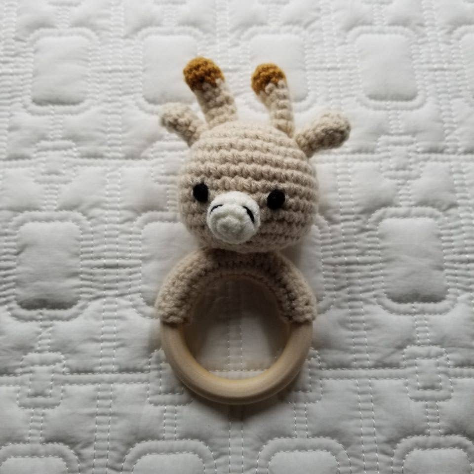 Deer Crochet Rattle