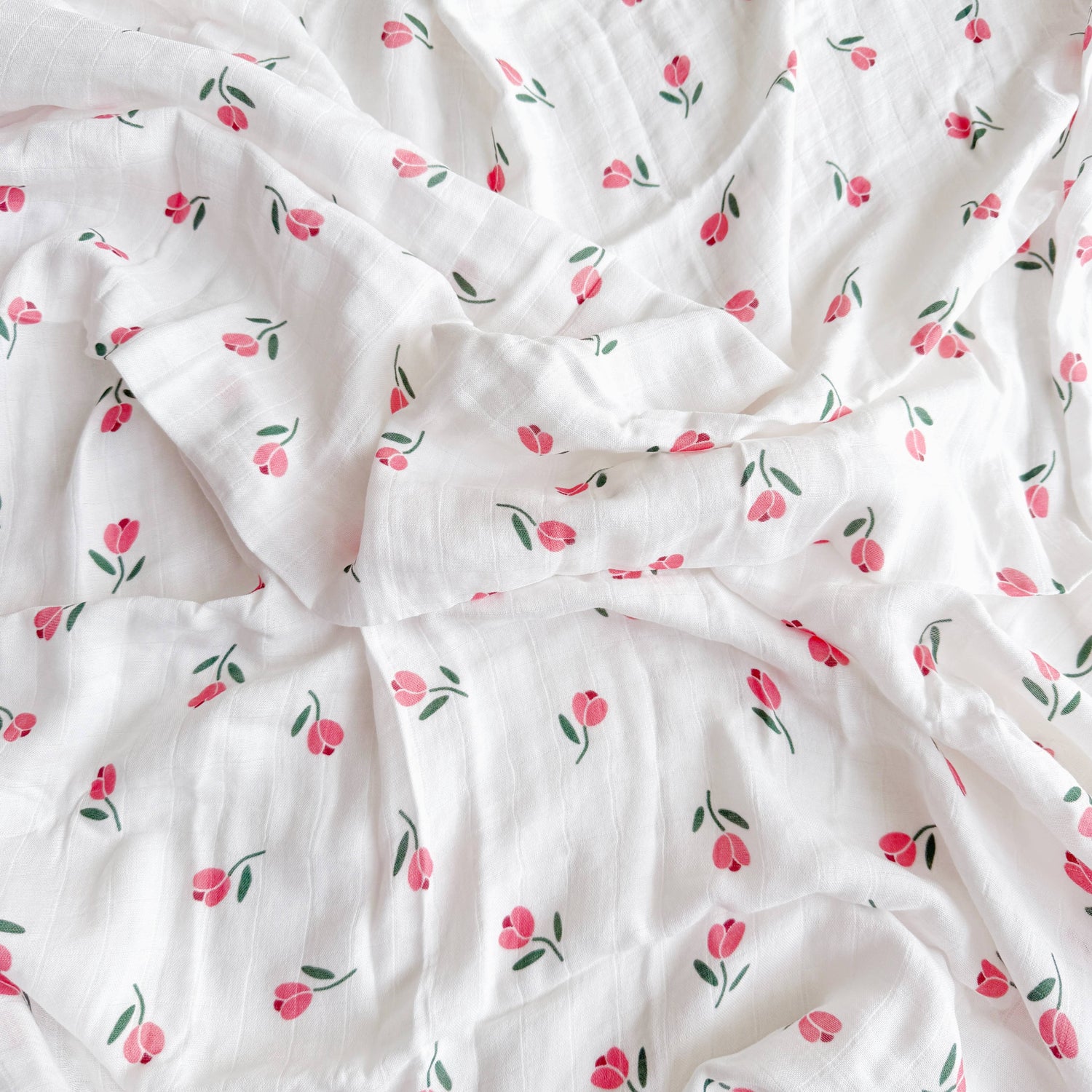 Tulip Bamboo Muslin Swaddle Blanket