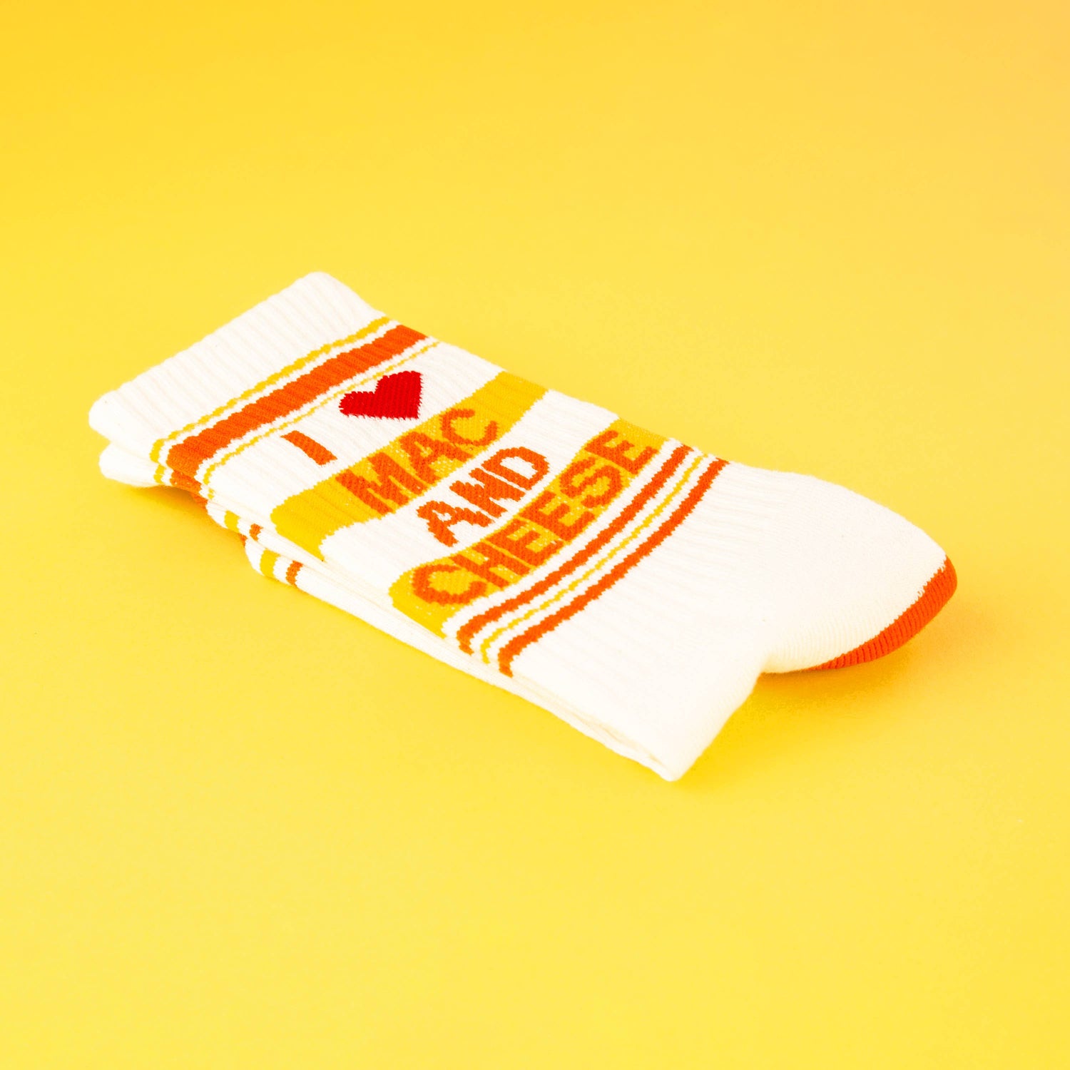 I ❤️ Mac N Cheese Socks