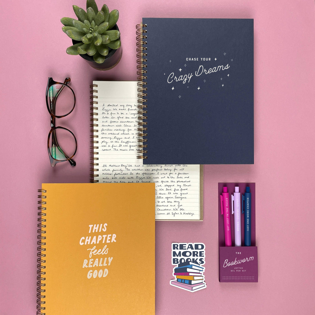 The Bookworm Jotter Gel Pen