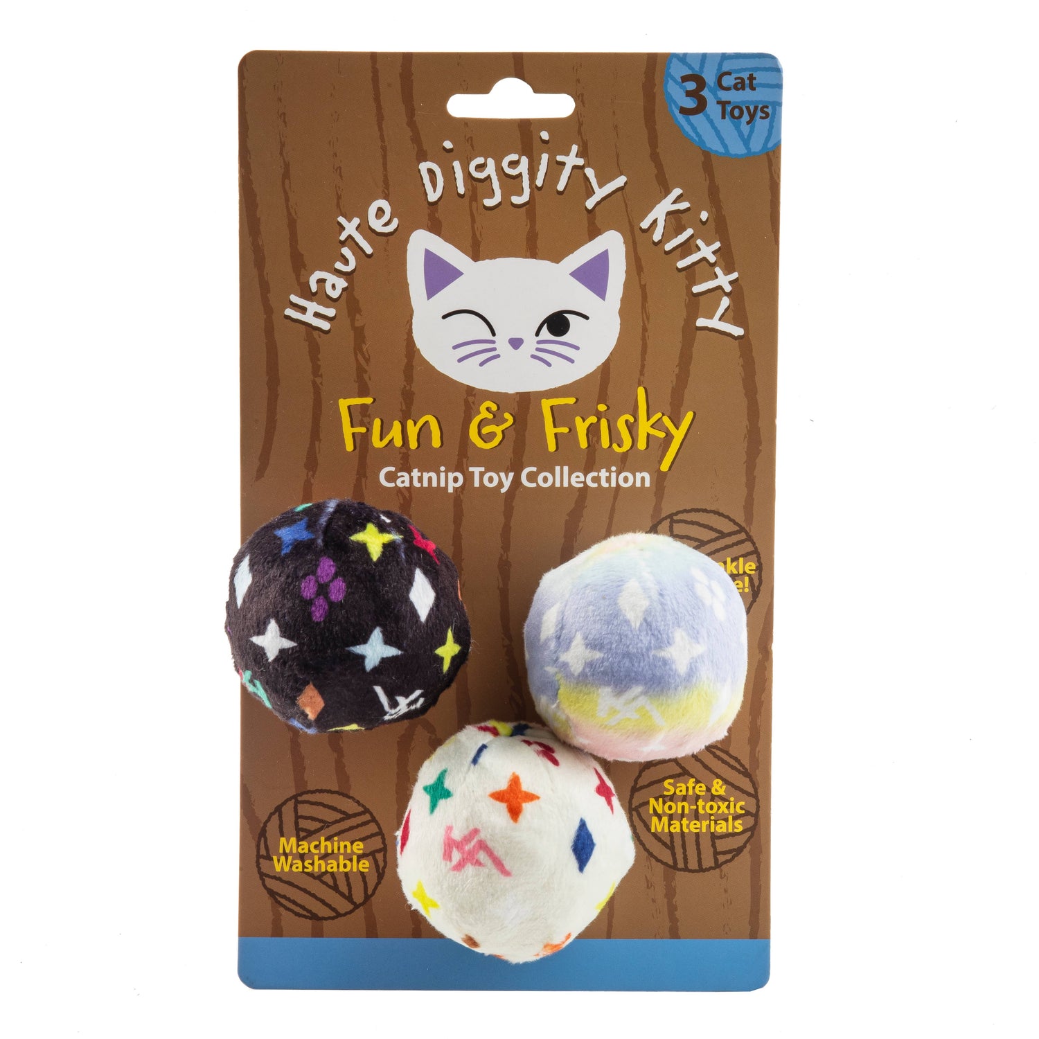 Kitty Vuiton Balls Catnip Toys