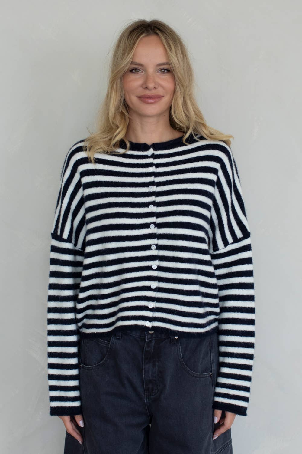 Piper Striped Cardigan