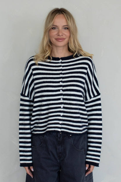 Piper Striped Cardigan