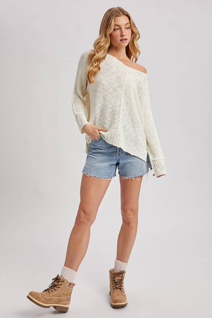 Easy Days V-Neck Sweater