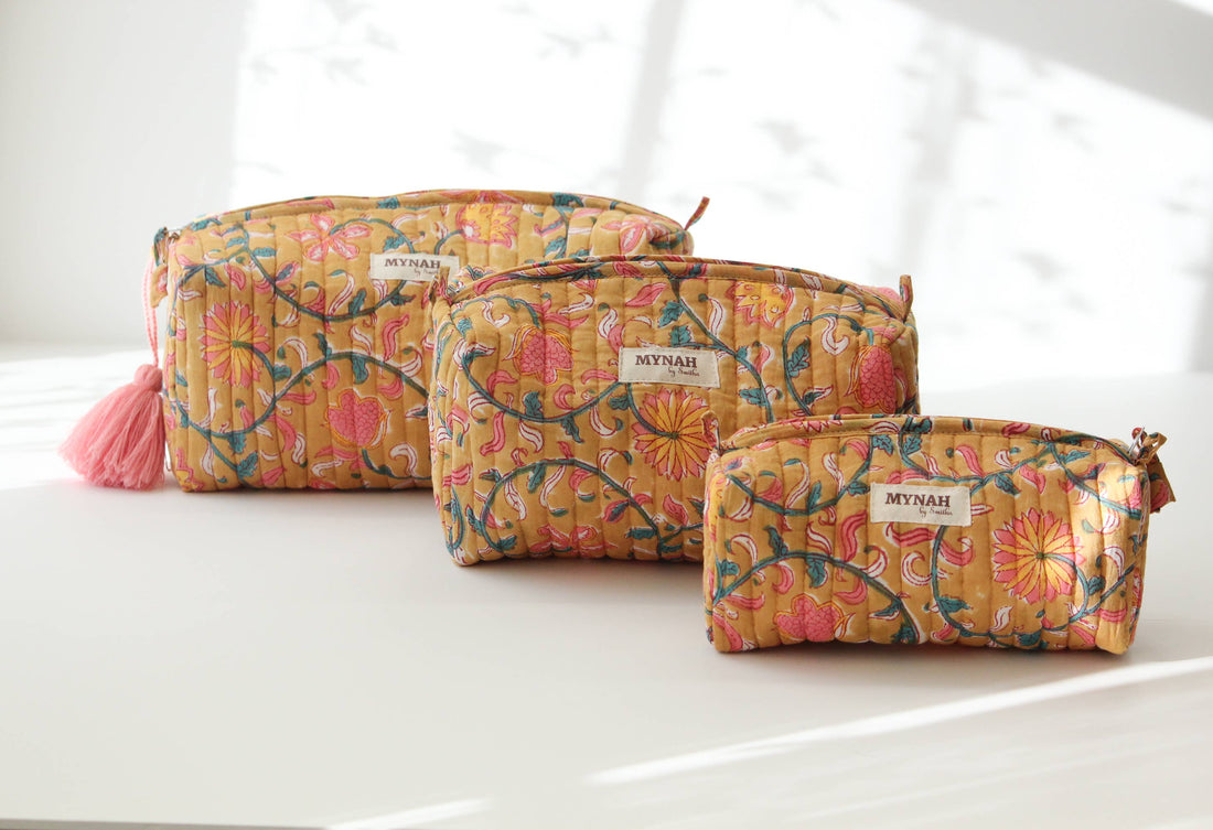Henna Vines Travel Pouch