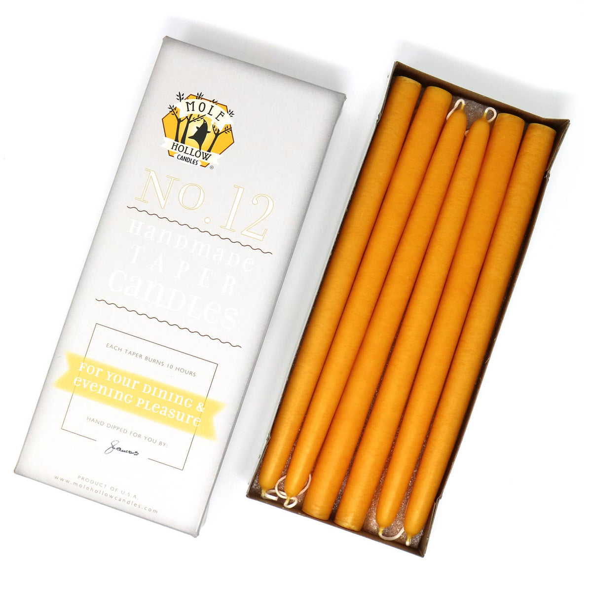 Hand Dipped Tapers