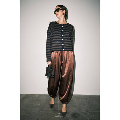 Lucille Satin Balloon Pants